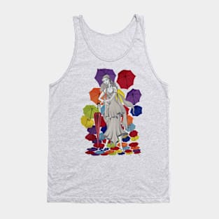 In search of an umbrella Tank Top